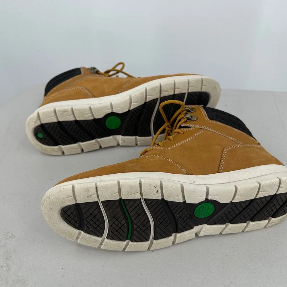 Timberland Graydon Chukka Wheat Leather Boots Mens 8 A1OEA HoverLite Sneaker